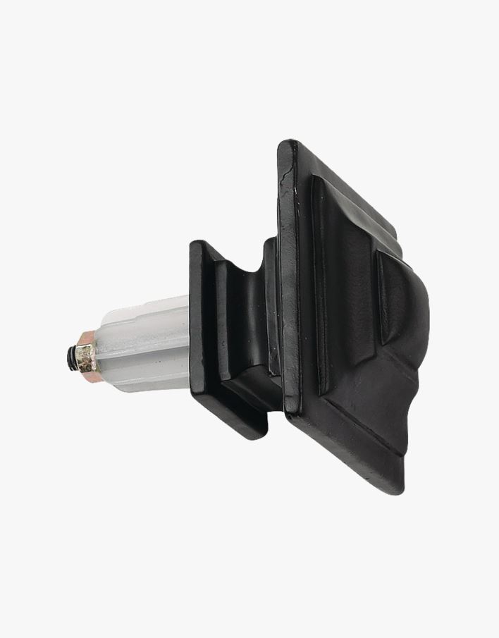 Endestykke 2pk svart - 22/25 mm svart - 1