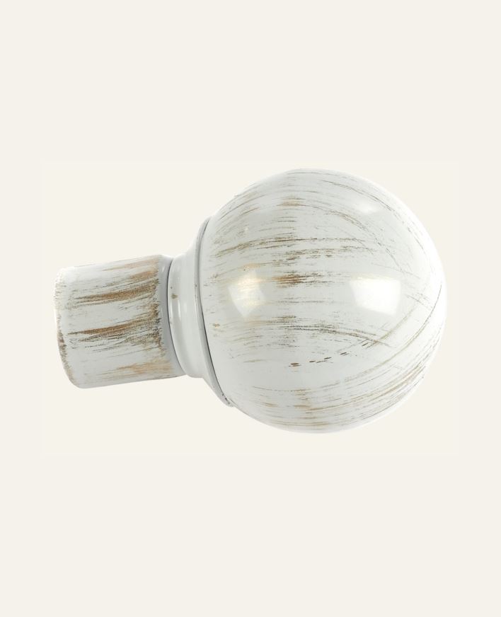 Endestykke 2pk multi hvit - 22/25 mm multi hvit - 1