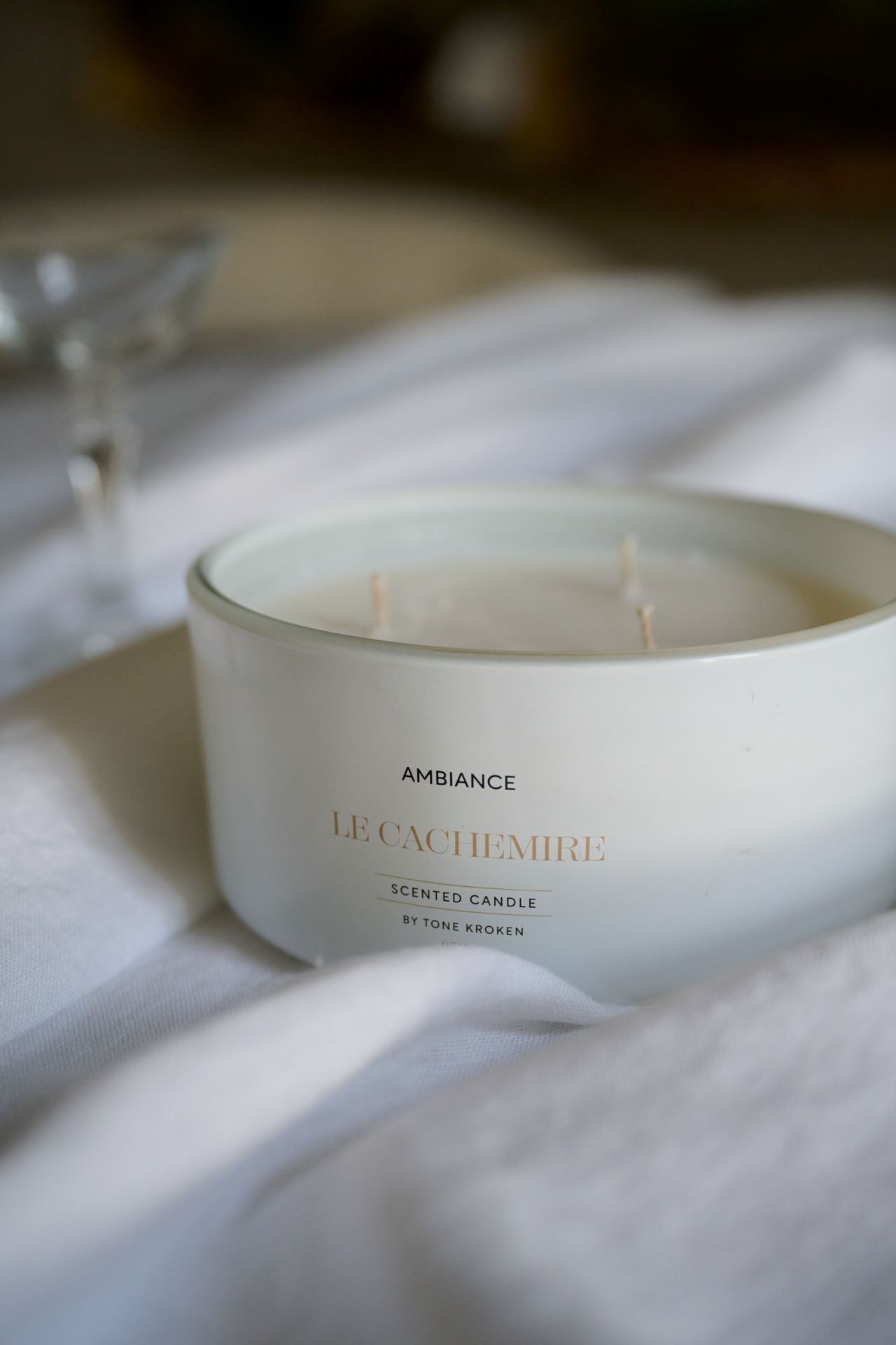 Duftlys hvit - 3
