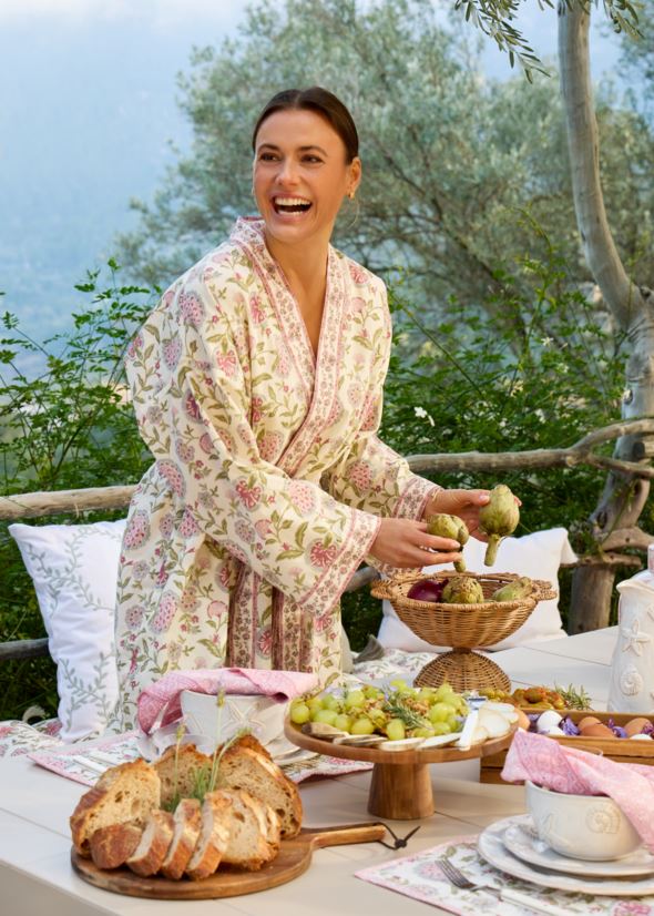 Kimono multi rosa - 2