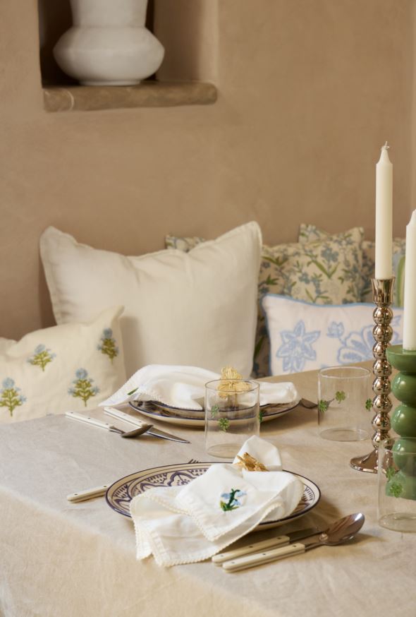 2pk tøyserviett hvit - 3