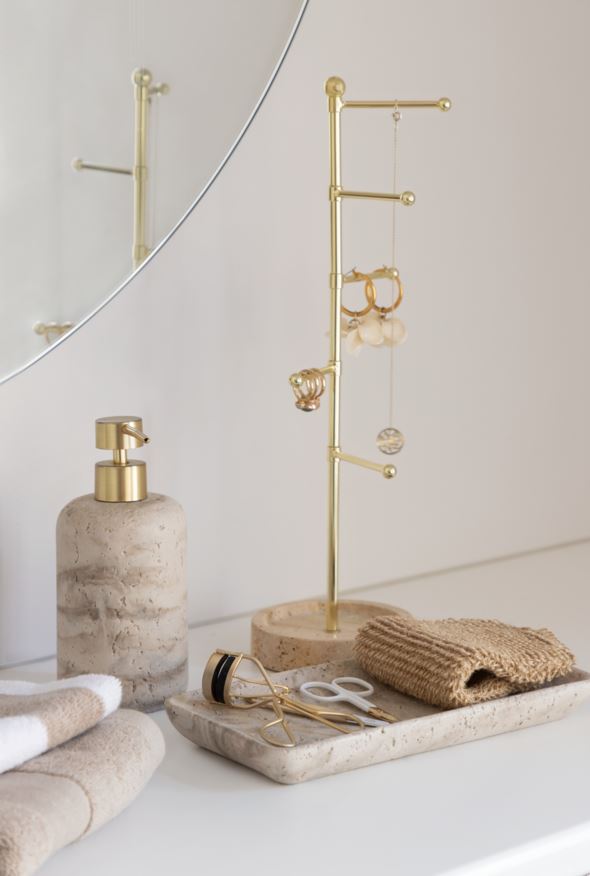 Smykkestativ gull - 2