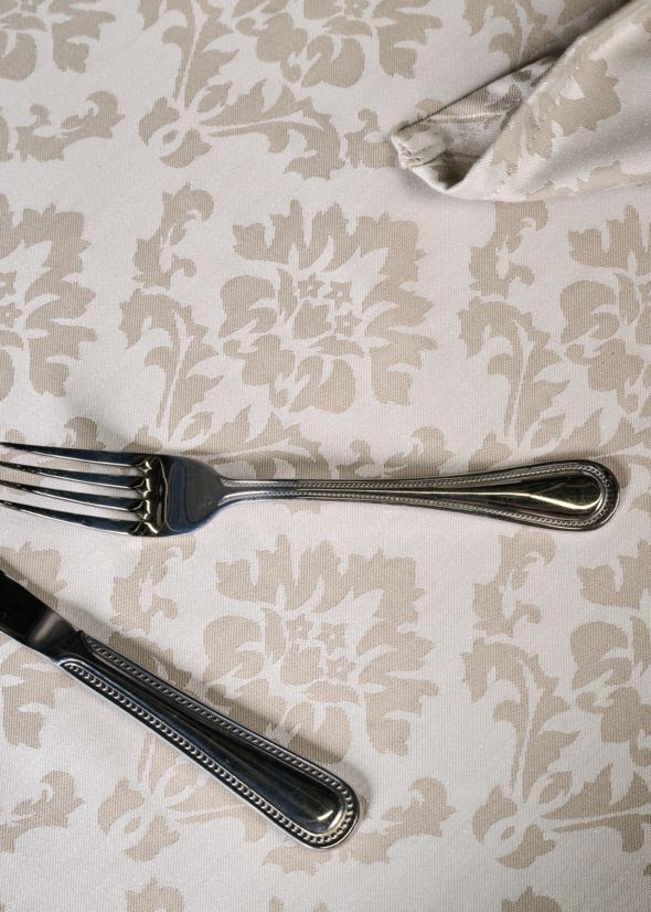 Belagt duk beige - 2