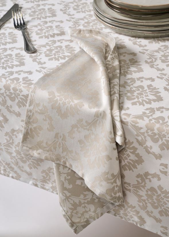 Belagt duk beige - 6