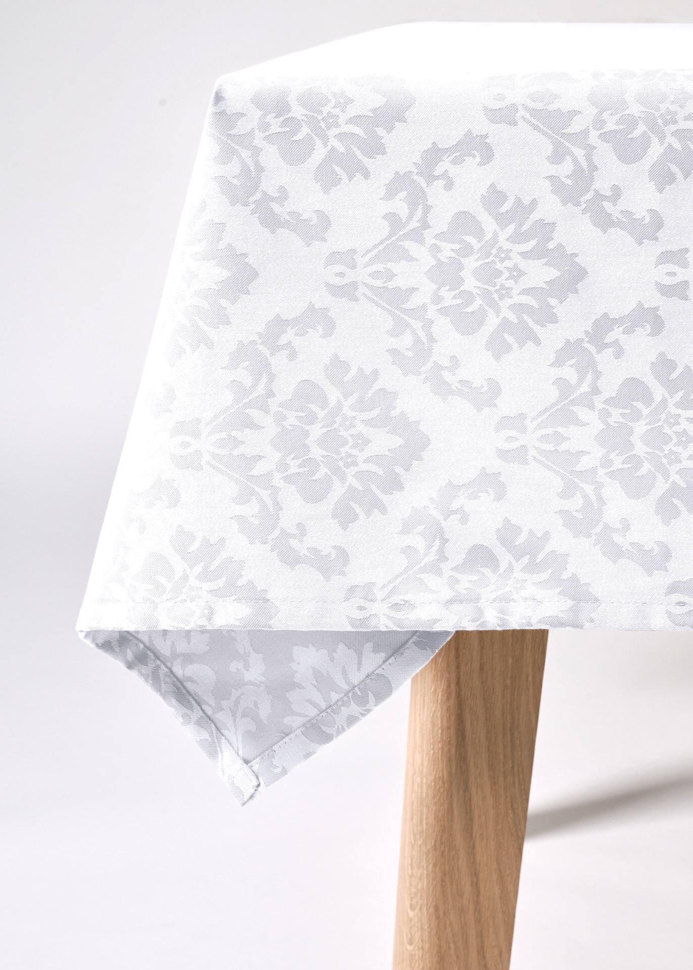 Belagt duk hvit - 2