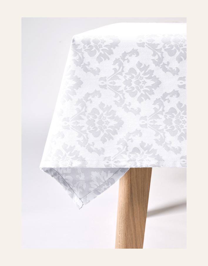 Belagt duk hvit - 2