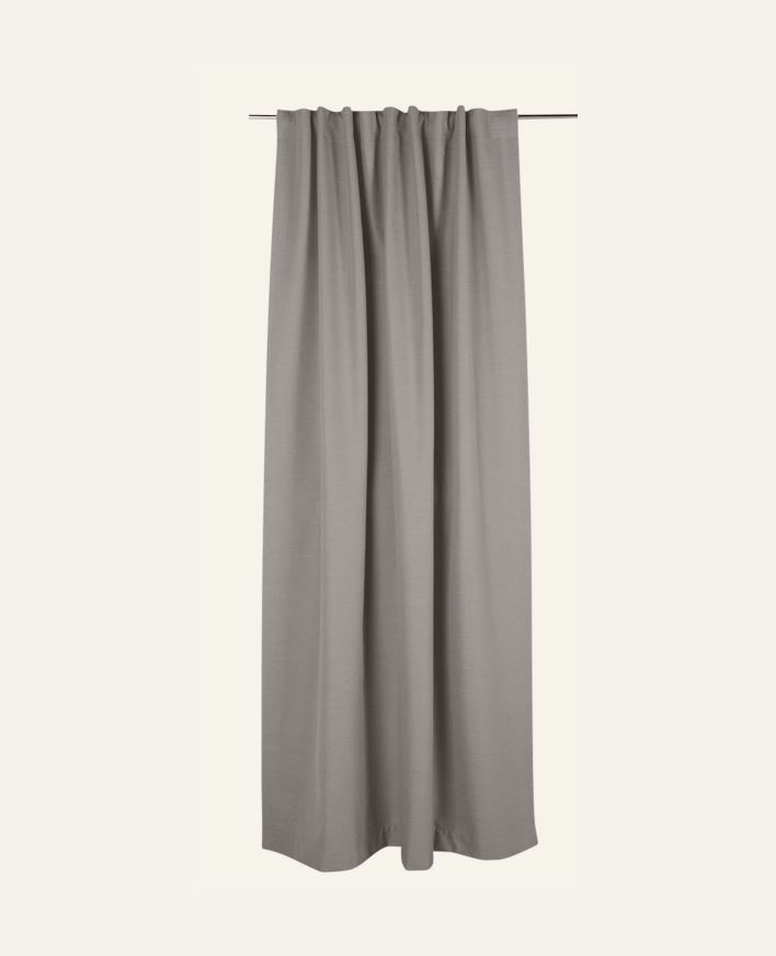 Lystett gardin grå - 140x160 cm grå - 1
