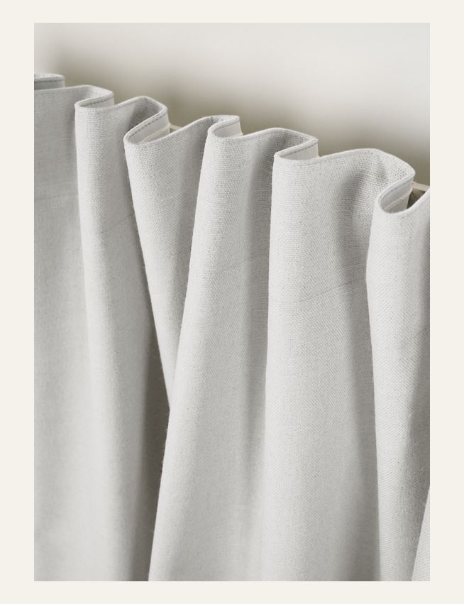 Lystett gardin hvit - 4