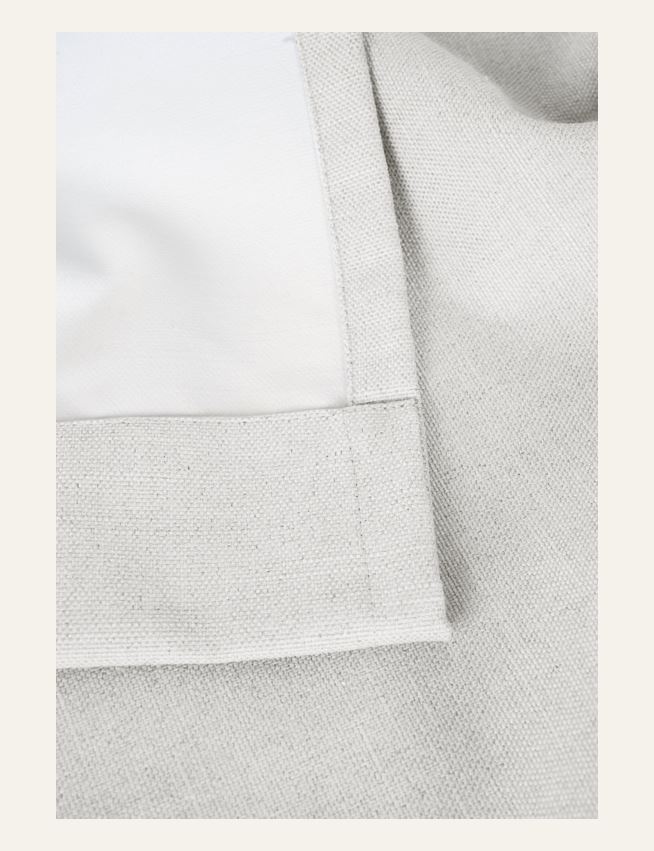 Lystett gardin hvit - 2