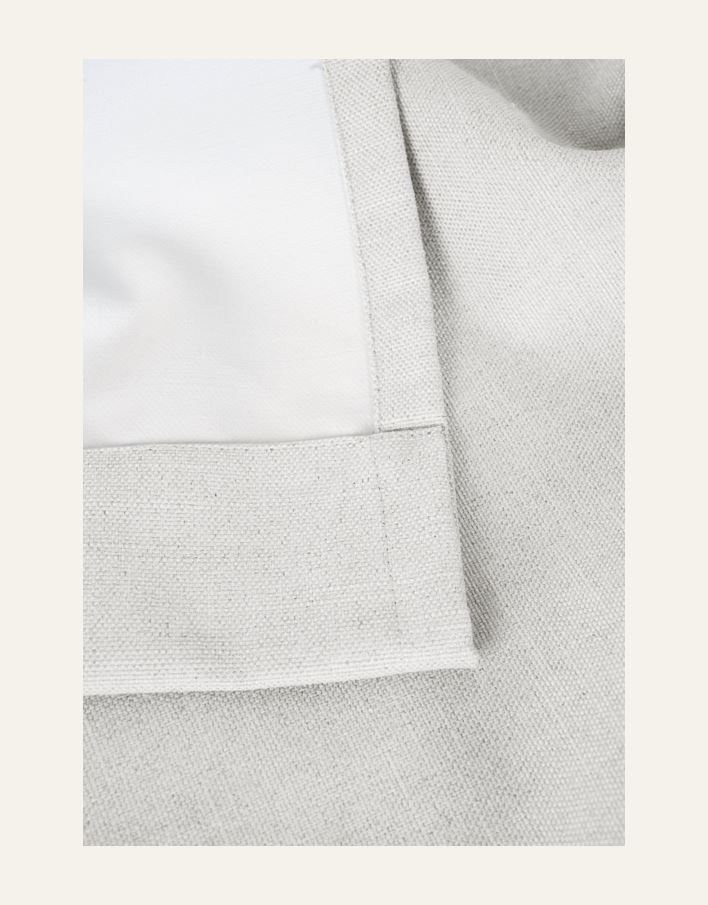 Lystett gardin hvit - 2