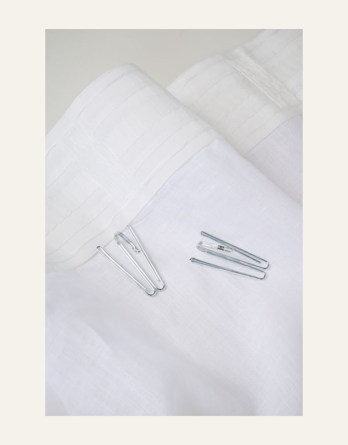 Ekstra bred lingardin hvit - 4