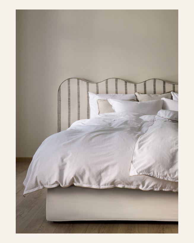 Sengegavl multi beige - 197x7x113 cm multi beige - 1