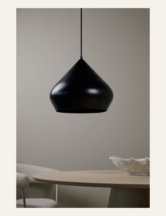 Taklampe svart - 2