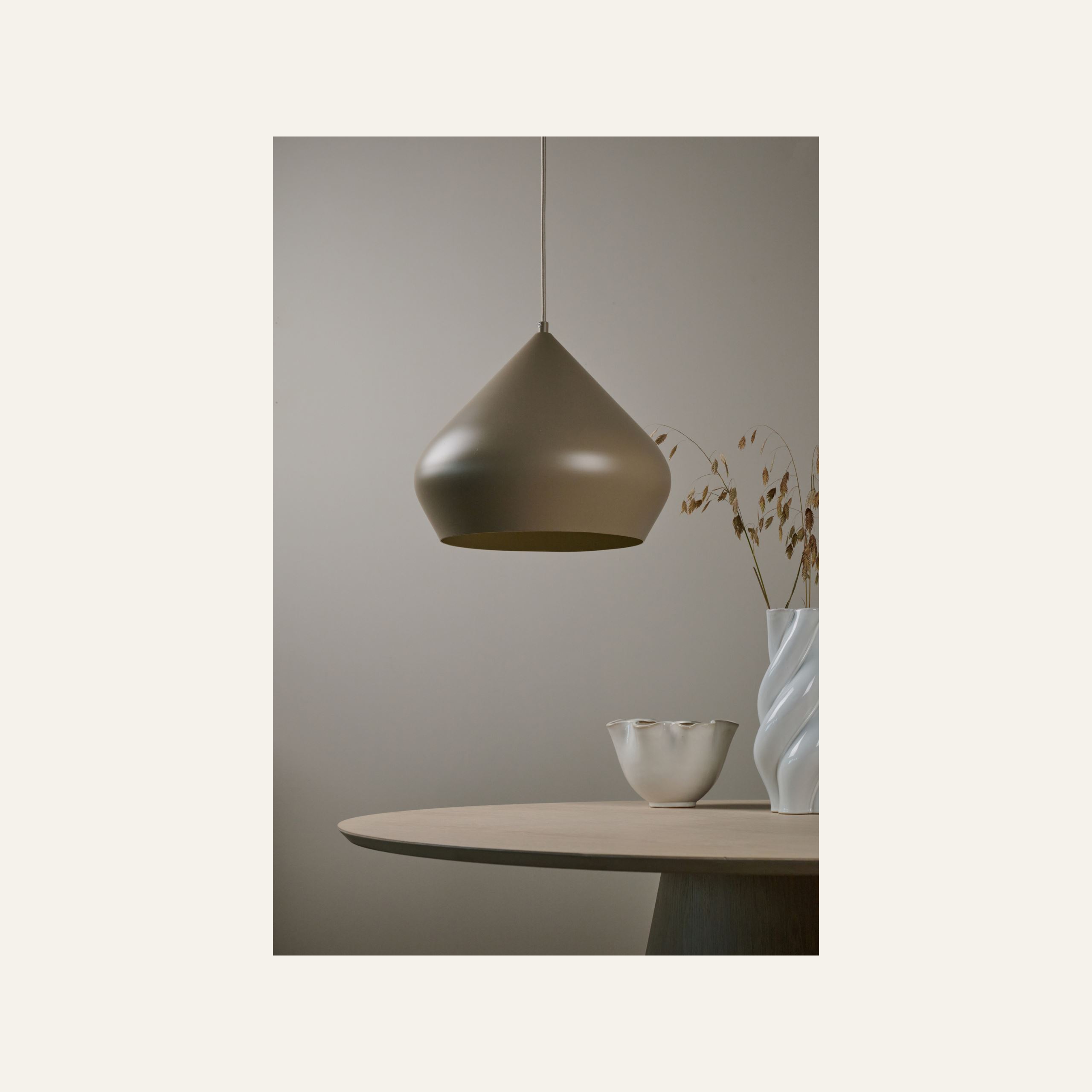 Taklampe taupe - 2
