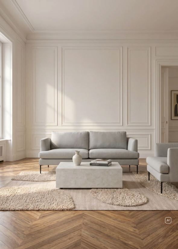 3 seter sofa beige - 4