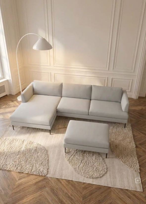 Puff beige - 4