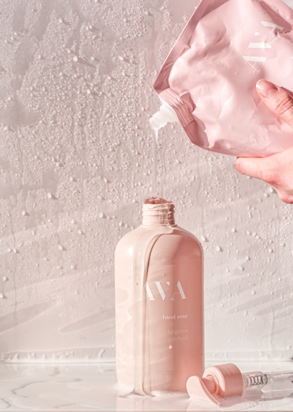 Håndsåpe refill rosa - 2