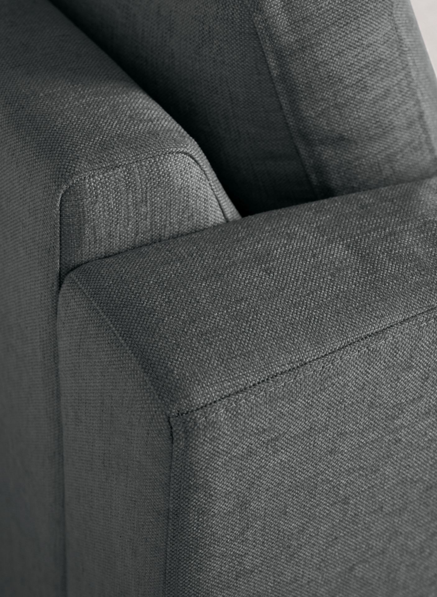 Sofa åpen ende høyre grå - 6