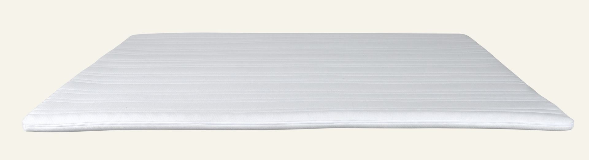 Overmadrass hvit - 90x200 cm hvit - 1
