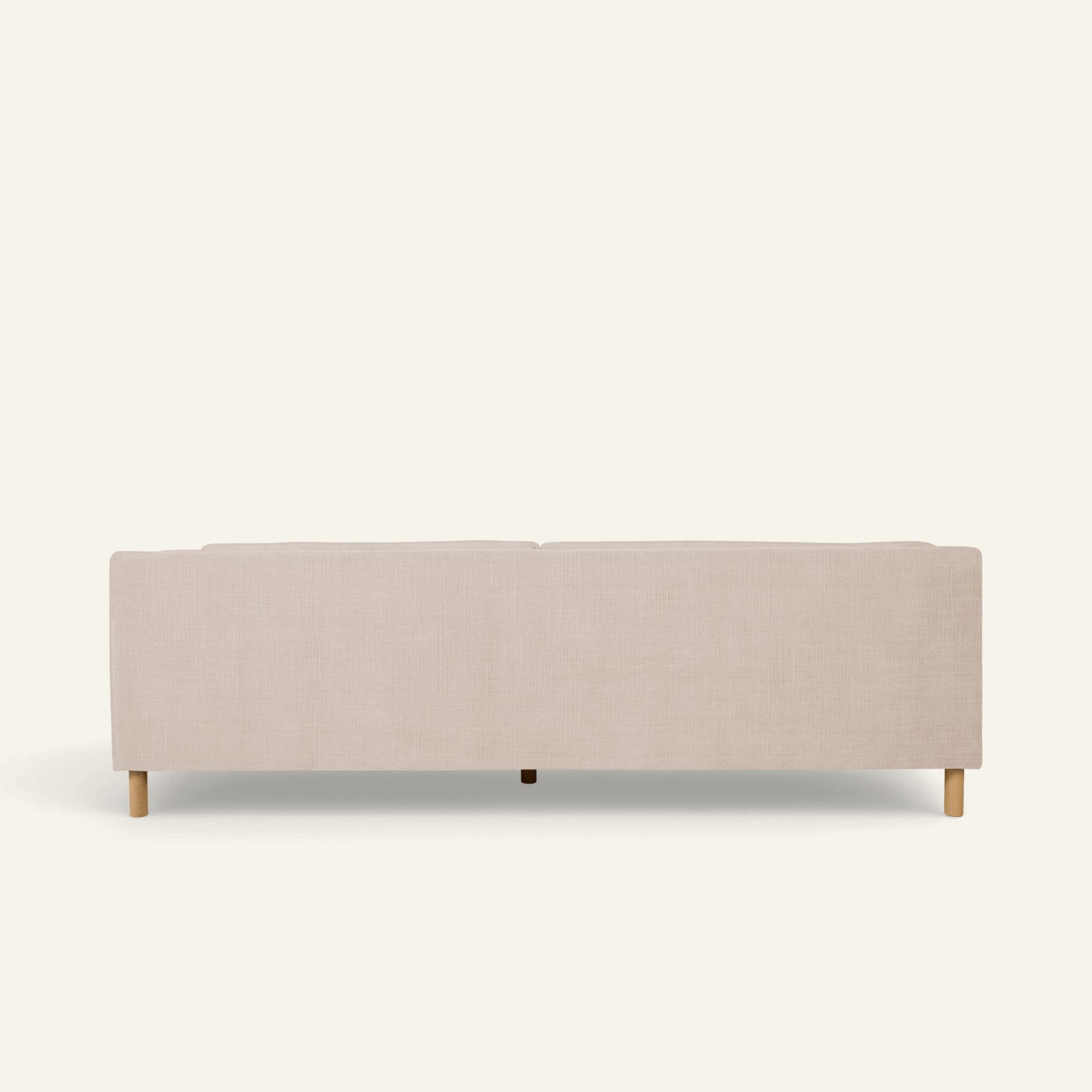 3 seter sofa lys beige - 4