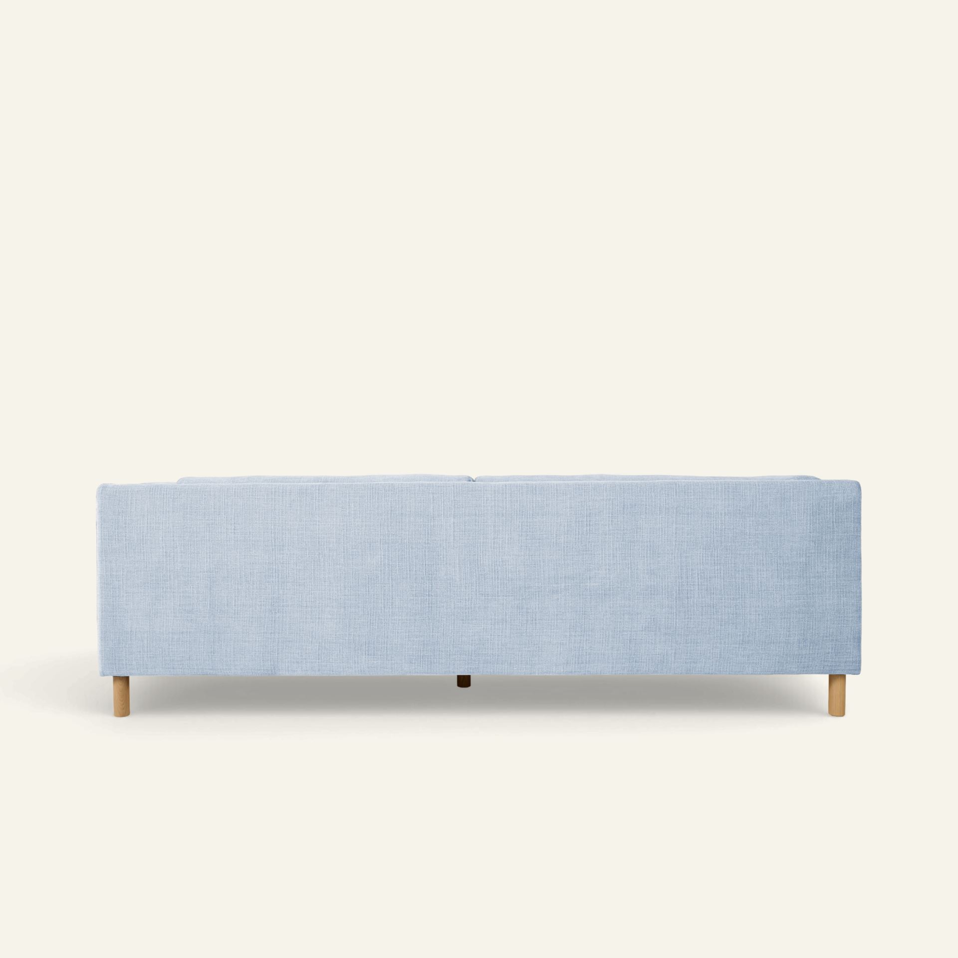 3 seter sofa gråblå - 3