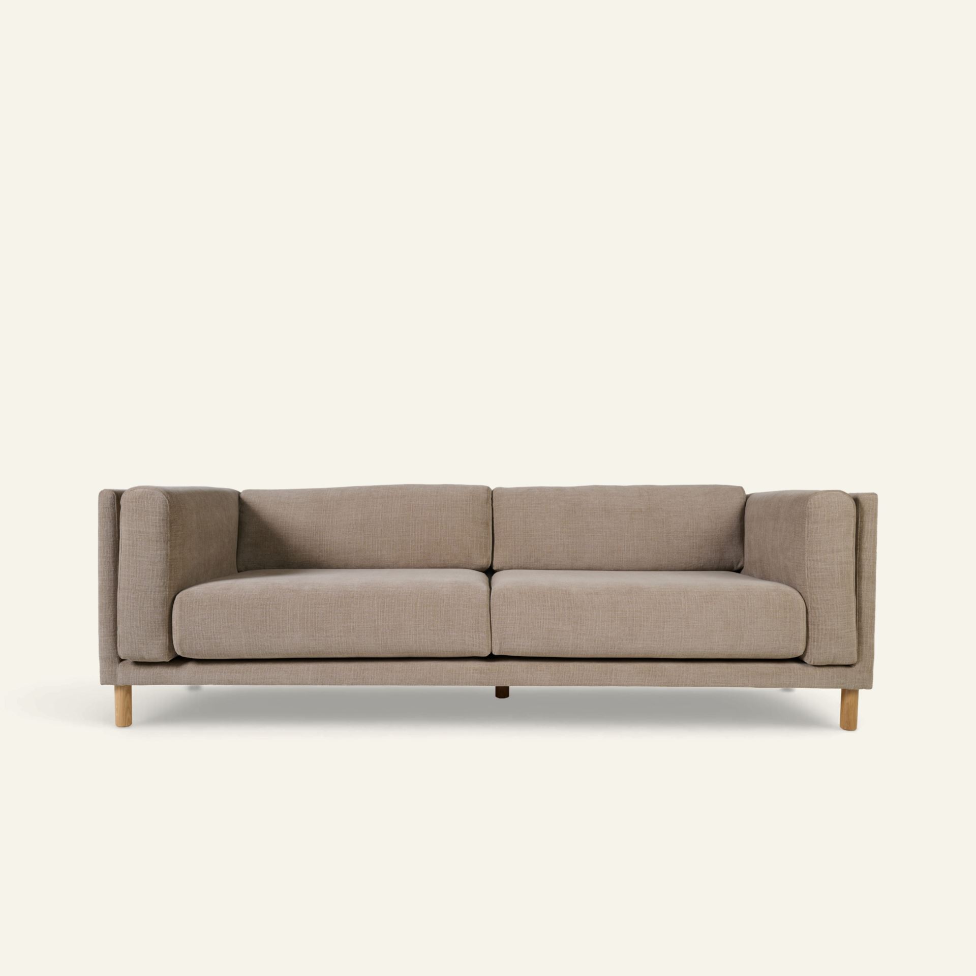 3 seter sofa taupe - 3