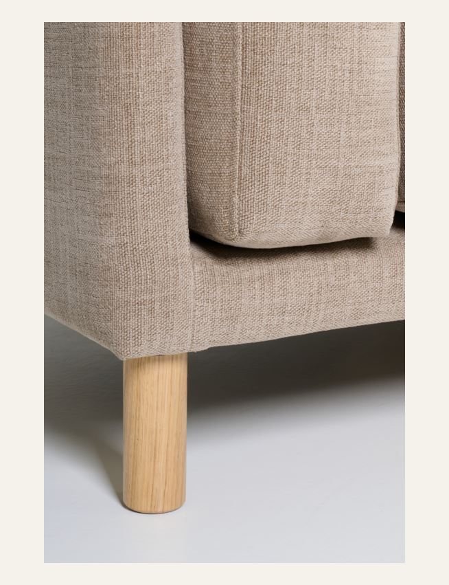3 seter sofa taupe - 2