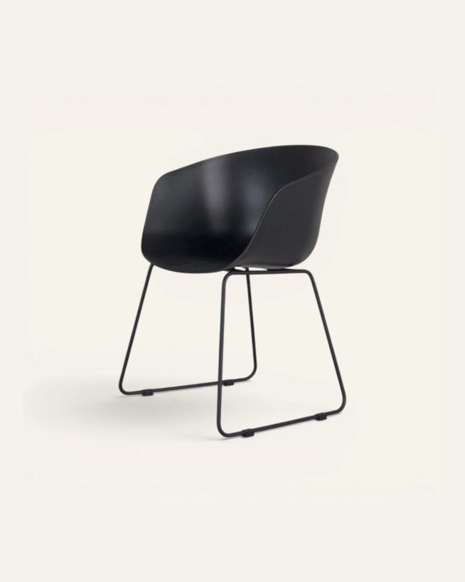 Spisestuestol svart - 55x52x79 cm svart - 1