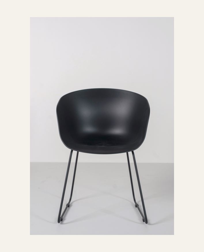 Spisestuestol svart - 55x52x79 cm svart - 1