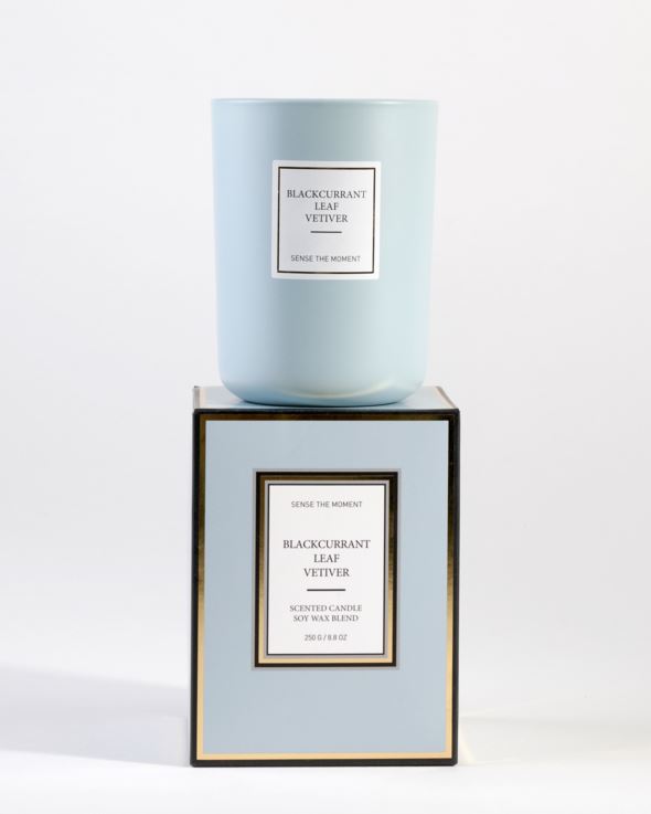 Duftlys lys blå - 250 g lys blå - 1