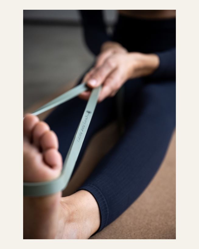 Gummibånd lys blå - 1,3x104 cm lys blå - 1