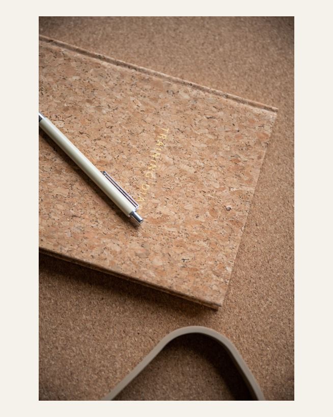 Treningsdagbok natur - 18x26 cm natur - 1