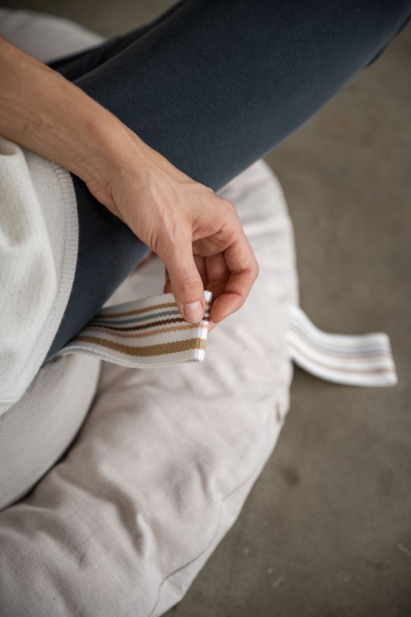 Meditasjonspute lys beige - 3