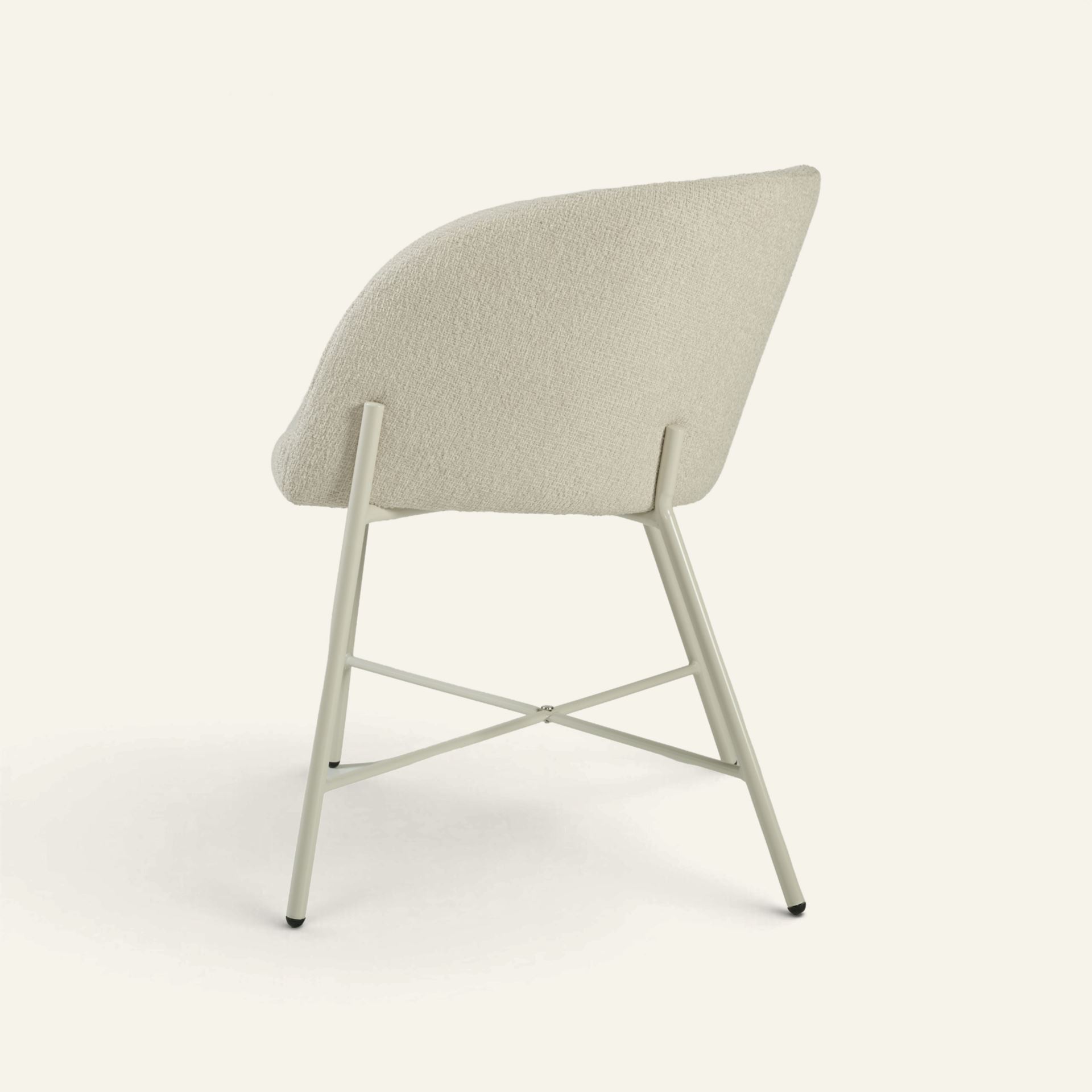 Spisestuestol lys beige - 2