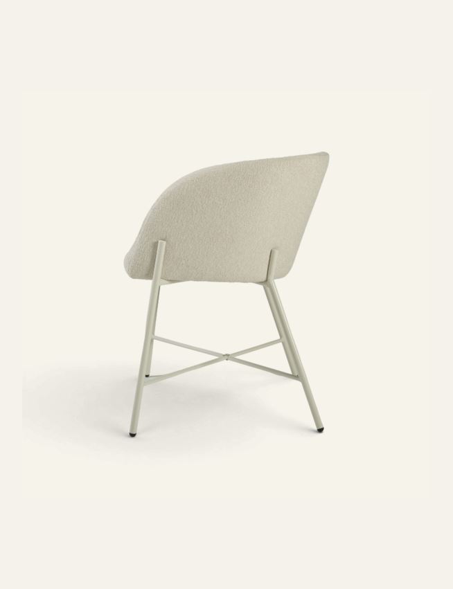 Spisestuestol lys beige - 2