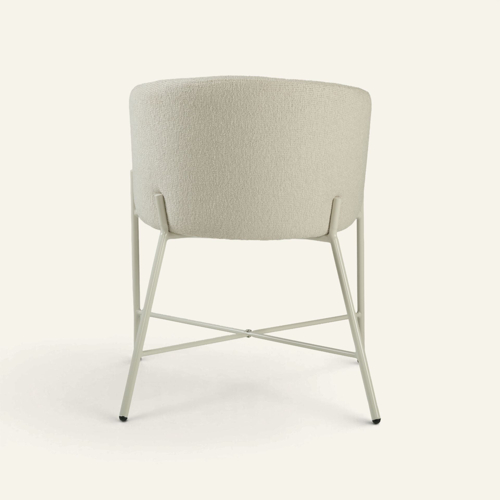 Spisestuestol lys beige - 4