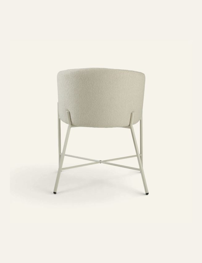 Spisestuestol lys beige - 4
