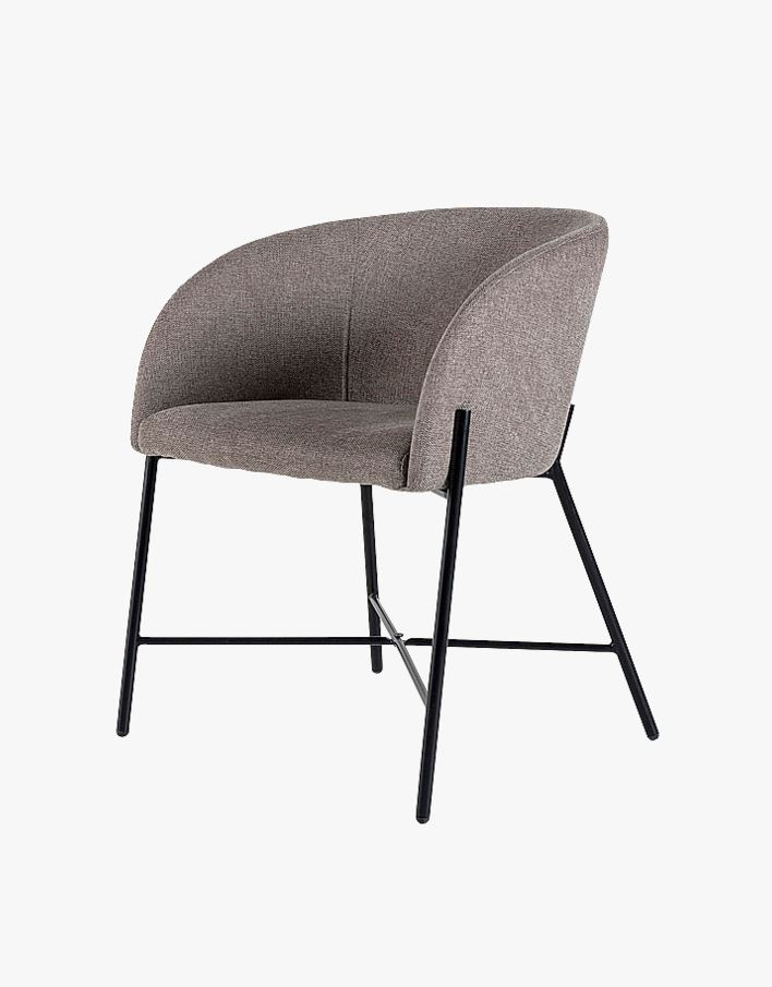 Spisestuestol brun - 56x59x74,5 cm brun - 1