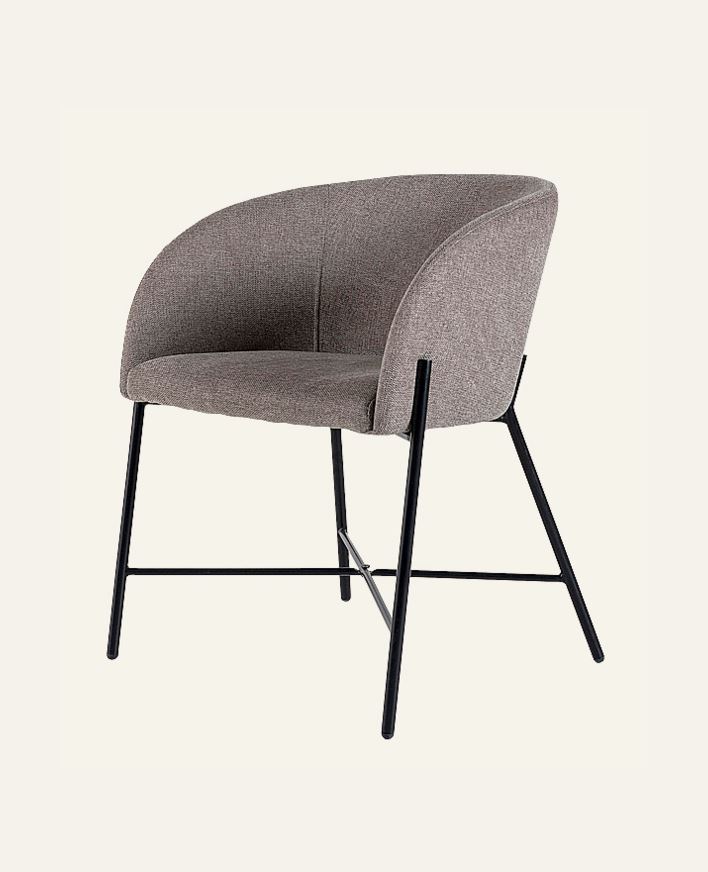 Spisestuestol brun - 56x59x74,5 cm brun - 1