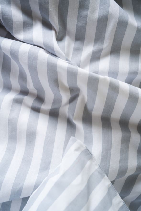 Bomull sengesett blå - 6