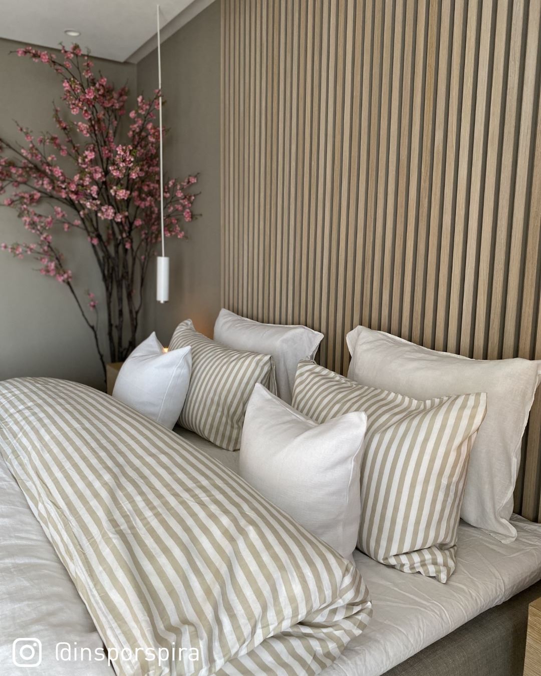 Bomull sengesett beige - 8