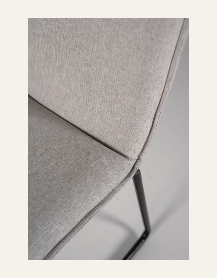 Spisestuestol lys beige - 4