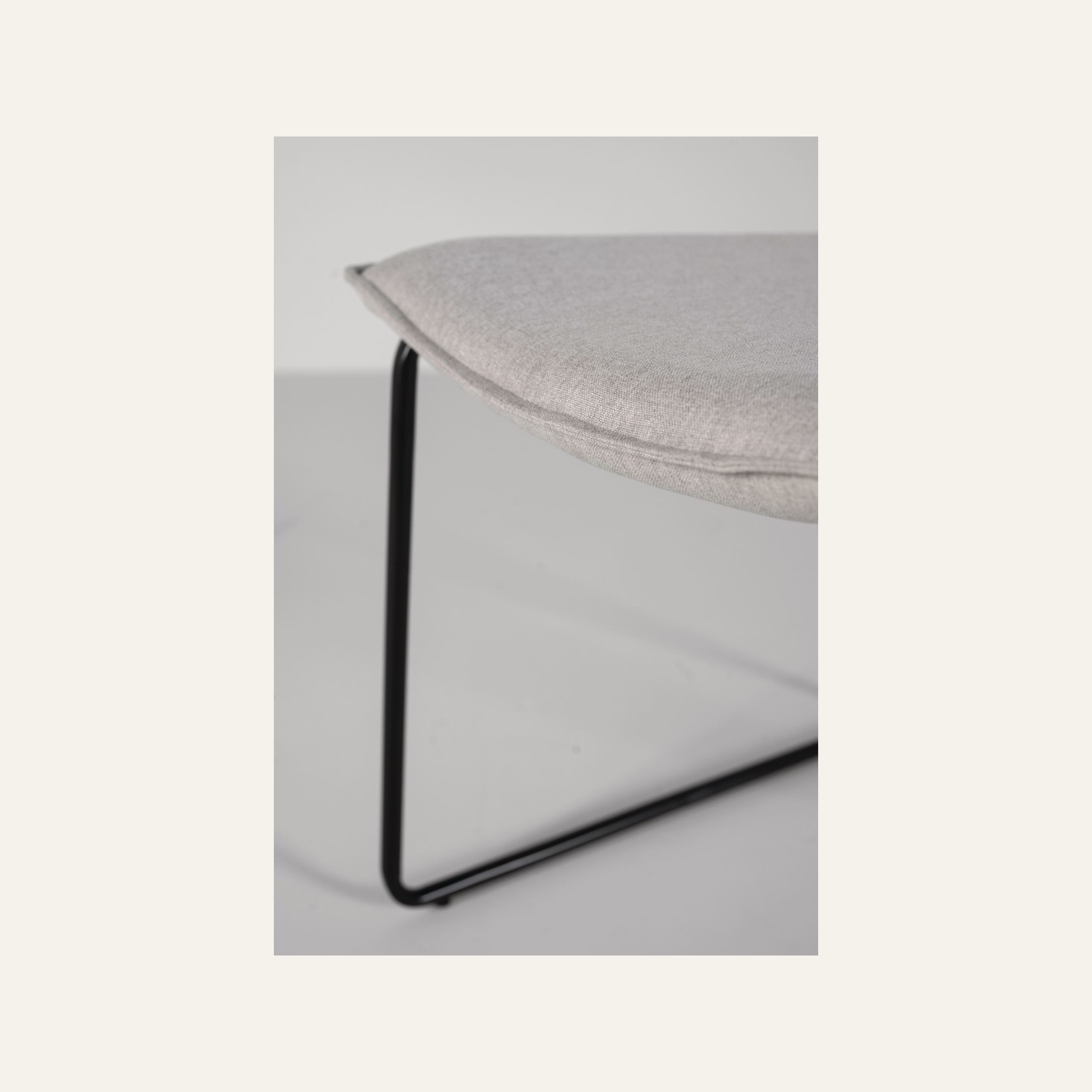 Spisestuestol lys beige - 5