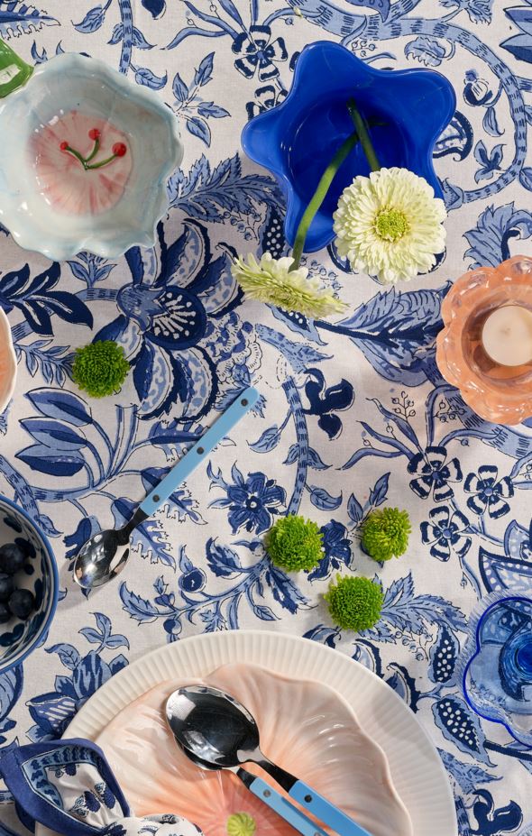 Telysholder blå - 2