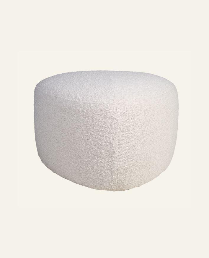 Puff offwhite - 65x65x38 cm offwhite - 1