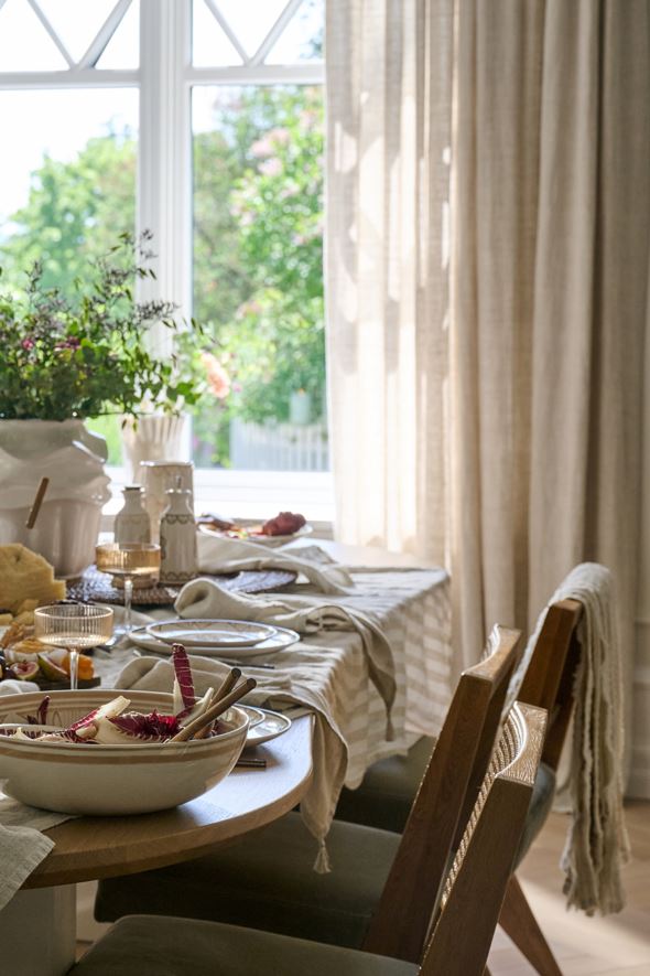 Lysdempende gardin natur - 3