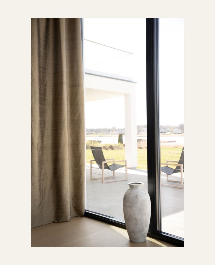 Gardin gull - 130x250 cm gull - 1