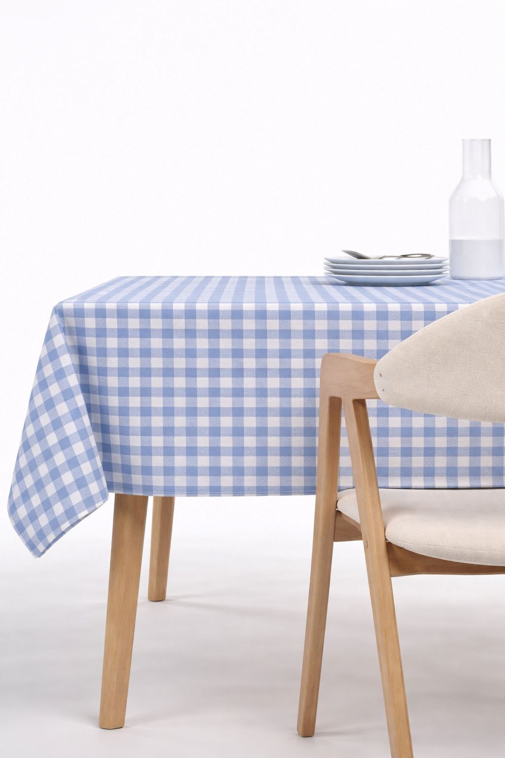 Voksduk blå - 140x180 cm blå - 1