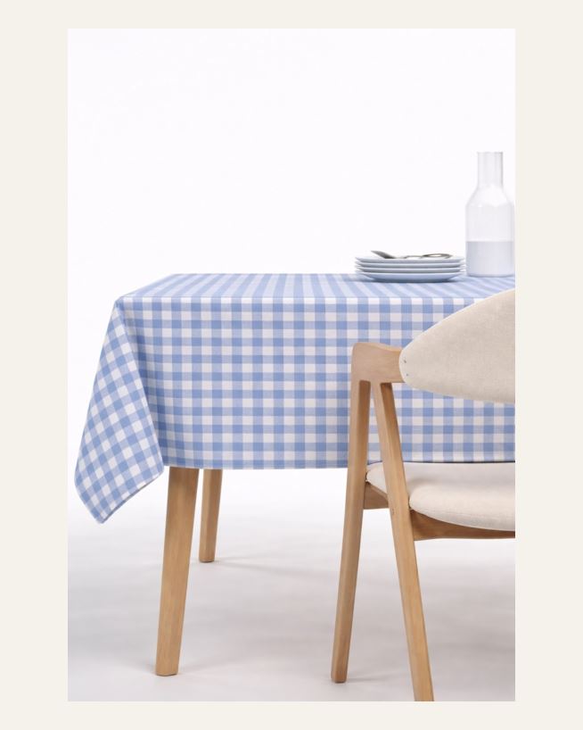 Voksduk blå - 140x180 cm blå - 1