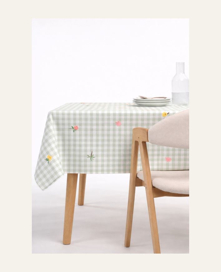 Voksduk grønn - 140x250 cm grønn - 1